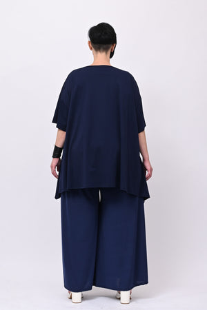Maglia stampa Japan - Blu