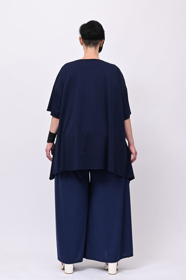 Maglia stampa Japan - Blu
