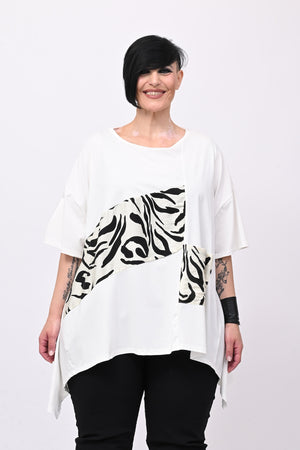 Maglia stampa Japan - Bianco