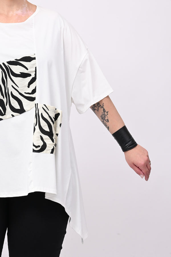 Maglia stampa Japan - Bianco