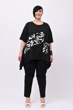 Maglia stampa Japan - Nero