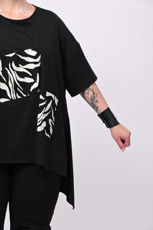 Maglia stampa Japan - Nero