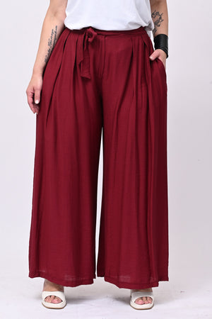Pantalone maxi pieghe - India