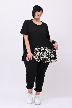 T-shirt balze Japan - Nero