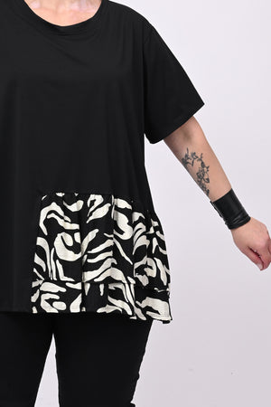 T-shirt balze Japan - Nero