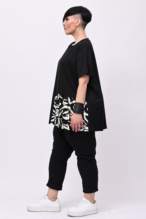 T-shirt balze Japan - Nero