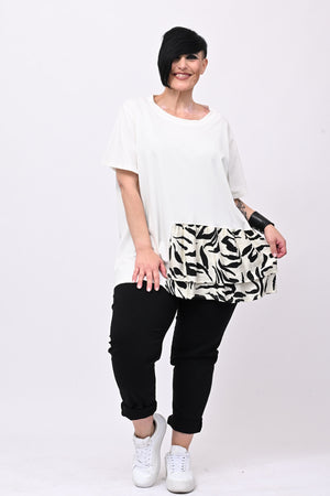 T-shirt balze Japan - Bianco