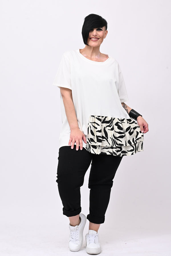 T-shirt balze Japan - Bianco