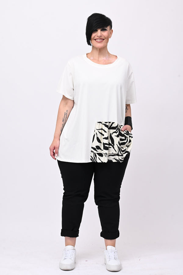 T-shirt balze Japan - Bianco