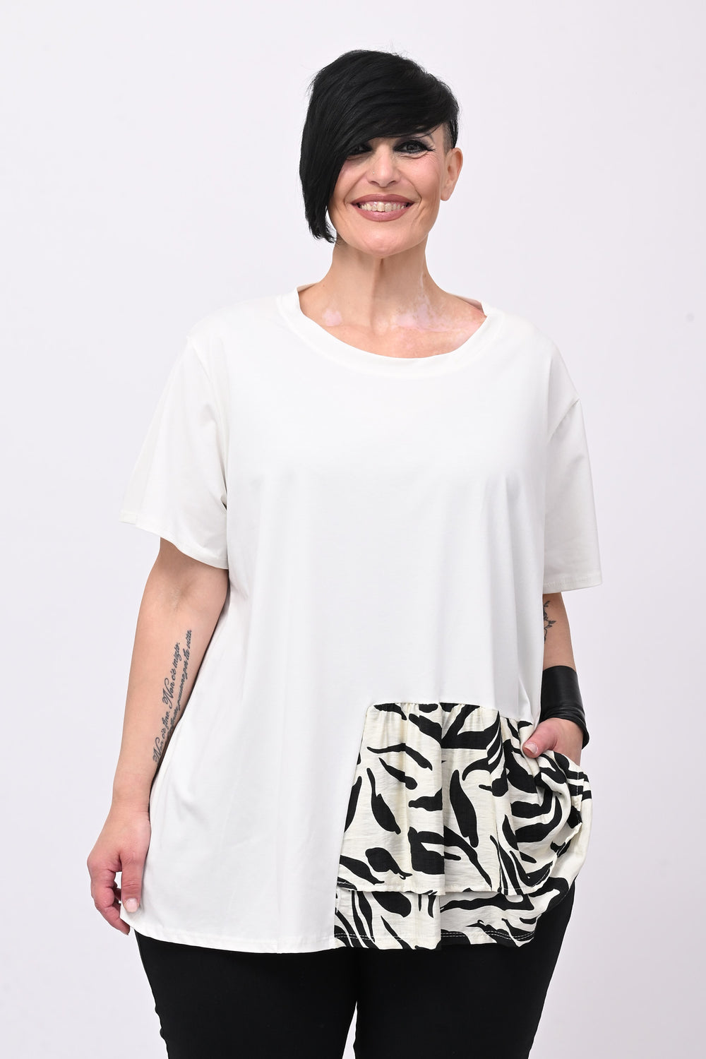 T-shirt balze Japan - Bianco