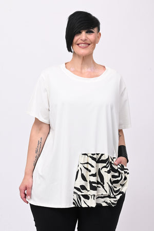 T-shirt balze Japan - Bianco