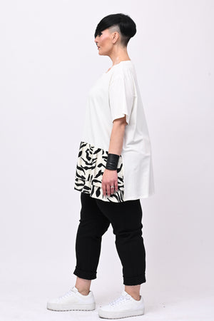 T-shirt balze Japan - Bianco