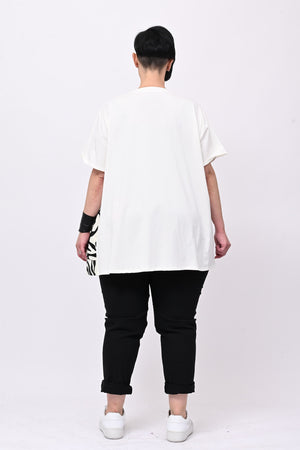 T-shirt balze Japan - Bianco