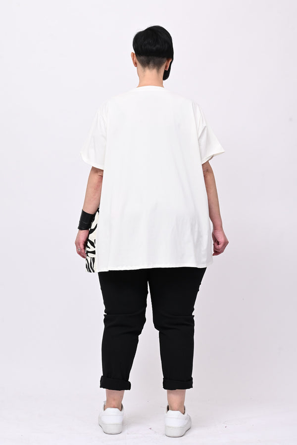 T-shirt balze Japan - Bianco