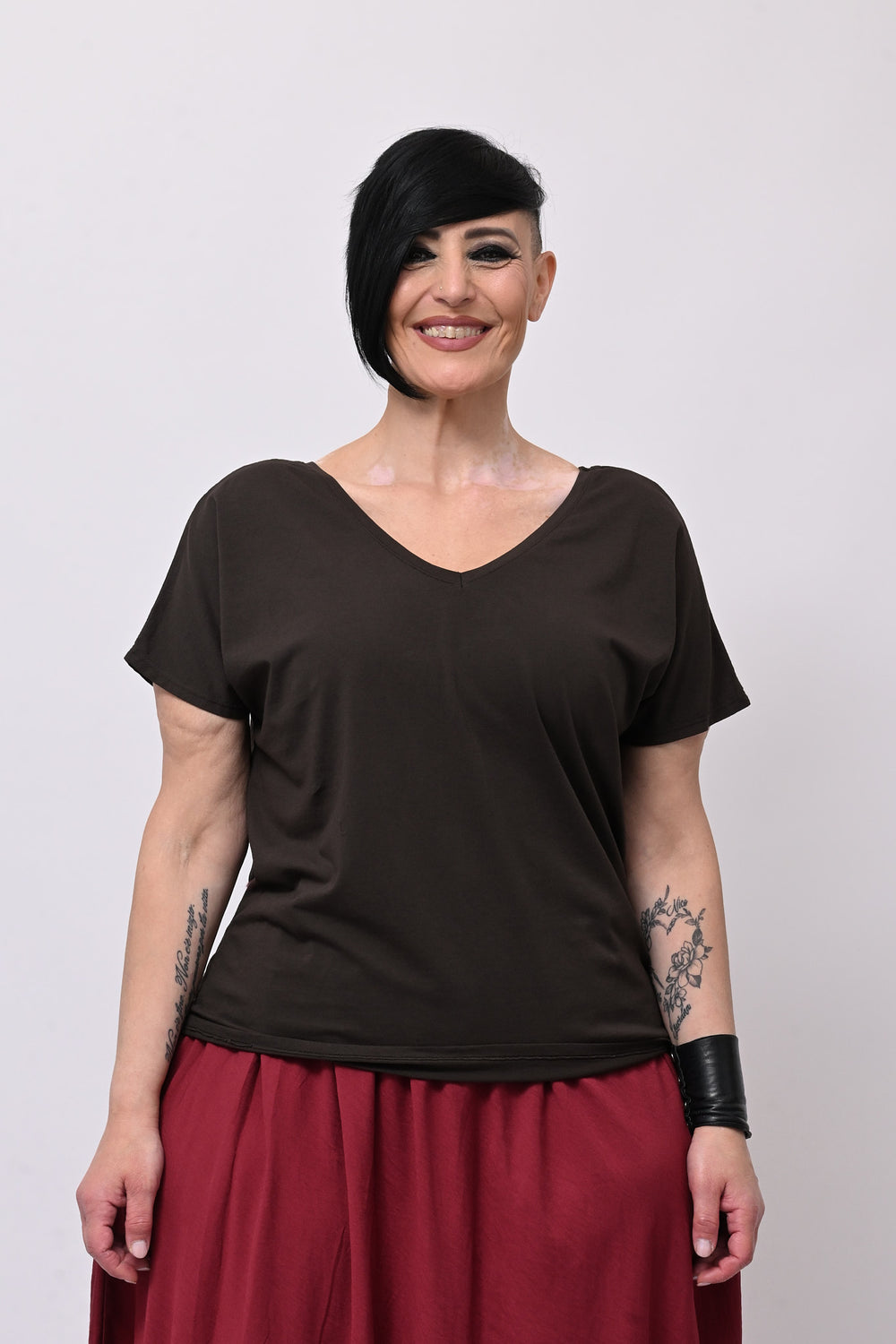 T-shirt doppia V - Moro