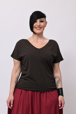 T-shirt doppia V - Moro