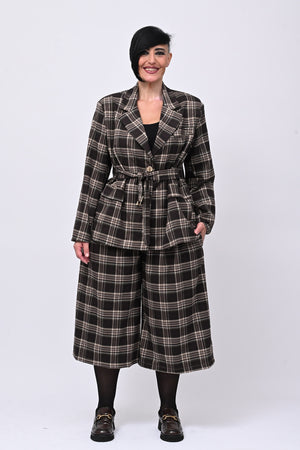 Completo tartan crop - Moro