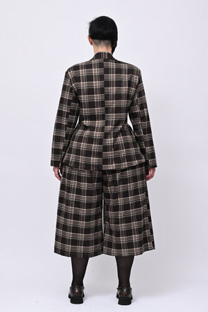 Completo tartan crop - Moro