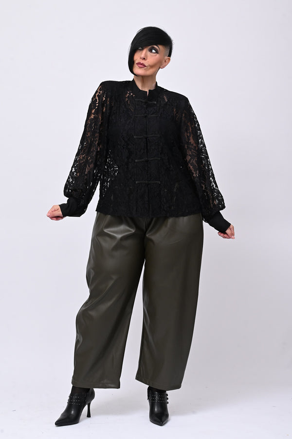 Giacca pizzo Hong Kong - Nero