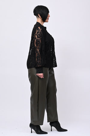 Giacca pizzo Hong Kong - Nero