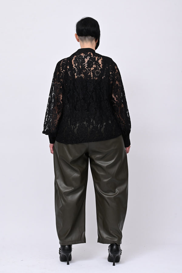 Giacca pizzo Hong Kong - Nero