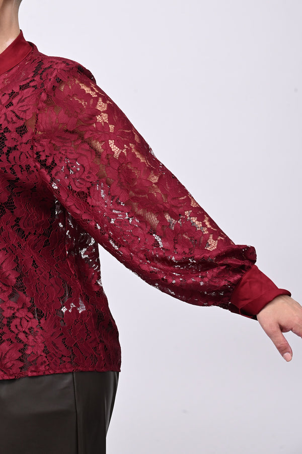 Giacca pizzo Hong Kong - Vino