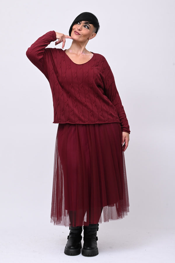 Pull cotone trecce - India