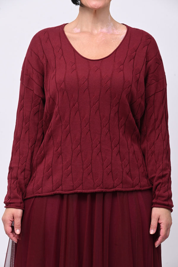 Pull cotone trecce - India