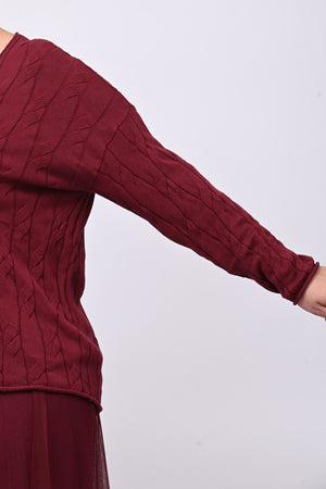 Pull cotone trecce - India