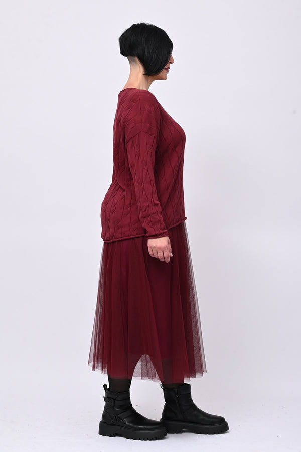 Pull cotone trecce - India