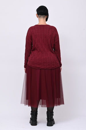 Pull cotone trecce - India
