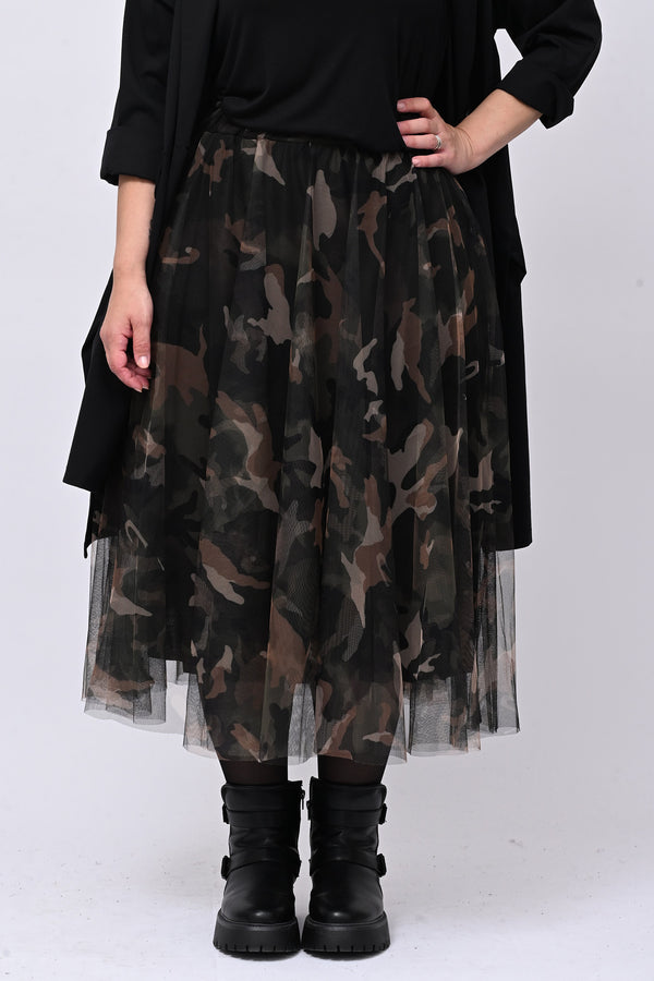 Gonna tulle camouflage - Camouflage
