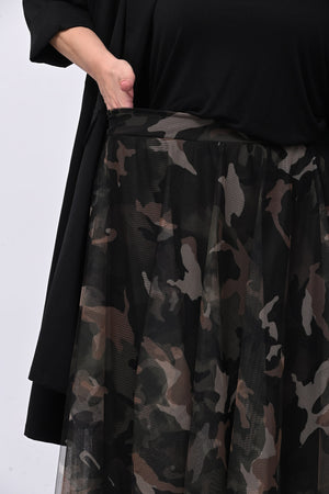 Gonna tulle camouflage - Camouflage