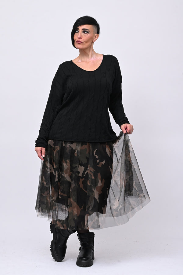Gonna tulle camouflage - Camouflage