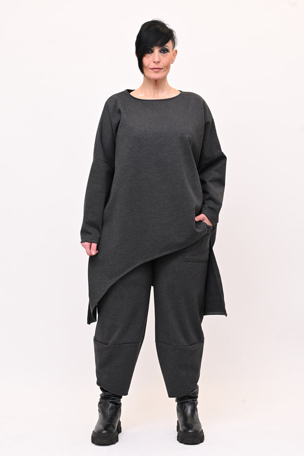 Completo over punte - Grigio