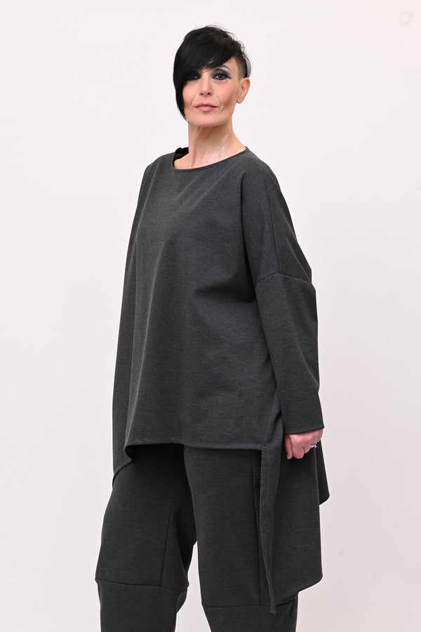 Completo over punte - Grigio