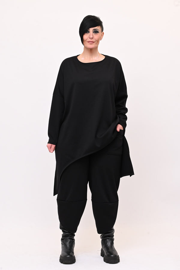 Completo over punte - Nero