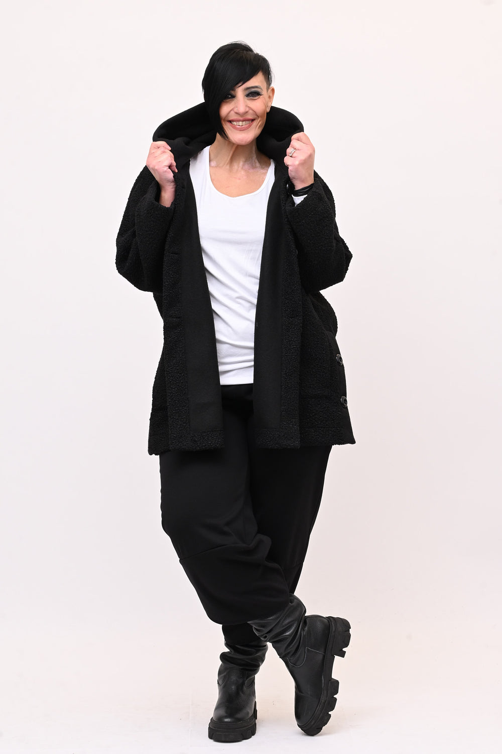 Montgomery boucle - Nero