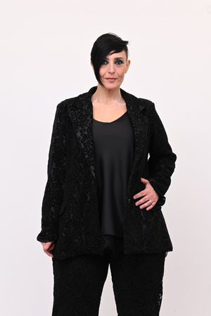 Tailleur pizzo - Nero