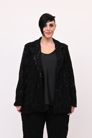 Tailleur pizzo - Nero