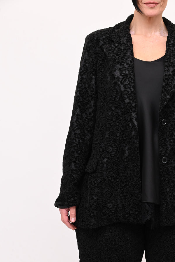 Tailleur pizzo - Nero