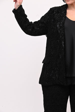 Tailleur pizzo - Nero