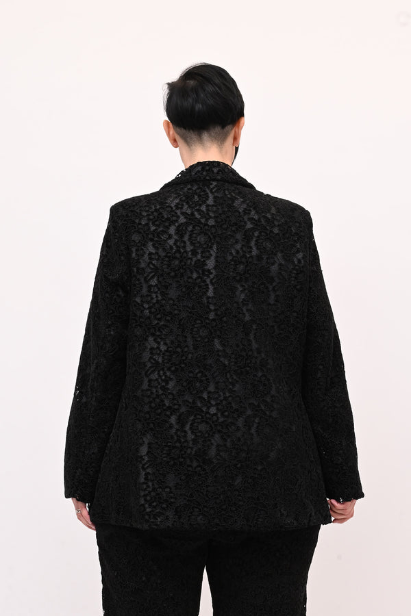 Tailleur pizzo - Nero