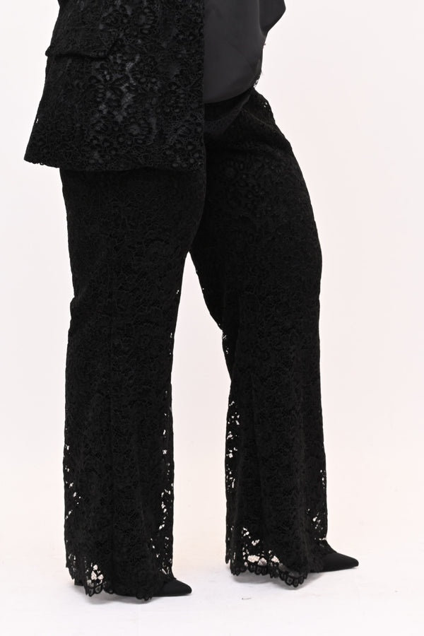 Tailleur pizzo - Nero