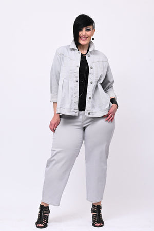 Jeans baggy lavato - Ghiaccio