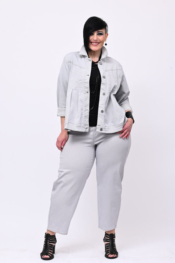 Jeans baggy lavato - Ghiaccio