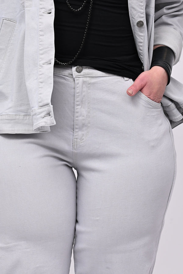 Jeans baggy lavato - Ghiaccio