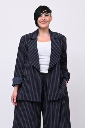 Tailleur gessato uomo - Blu