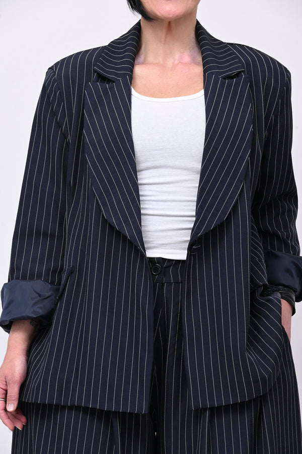 Tailleur gessato uomo - Blu