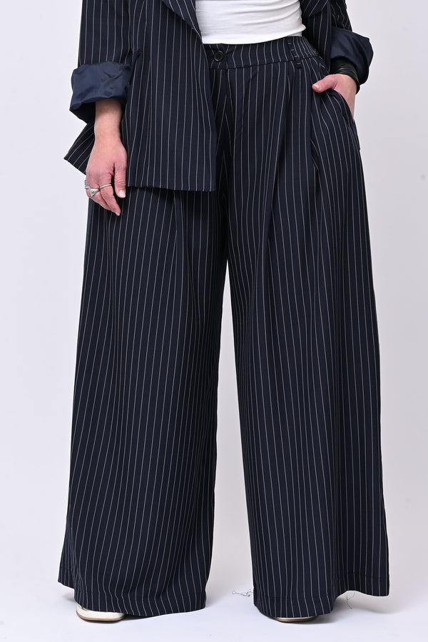 Tailleur gessato uomo - Blu
